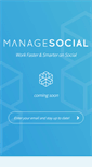 Mobile Screenshot of managesocial.com